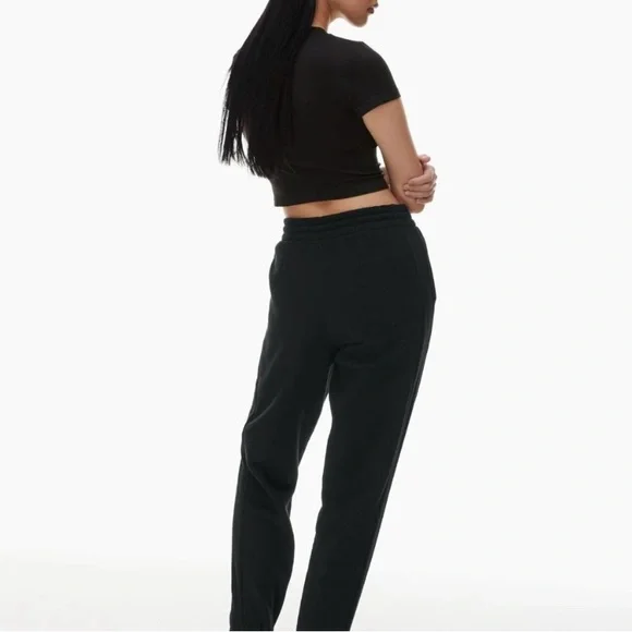 Aritzia TNA Sweatfleece Boyfriend Fit Pants XS - Picture 2 of 11